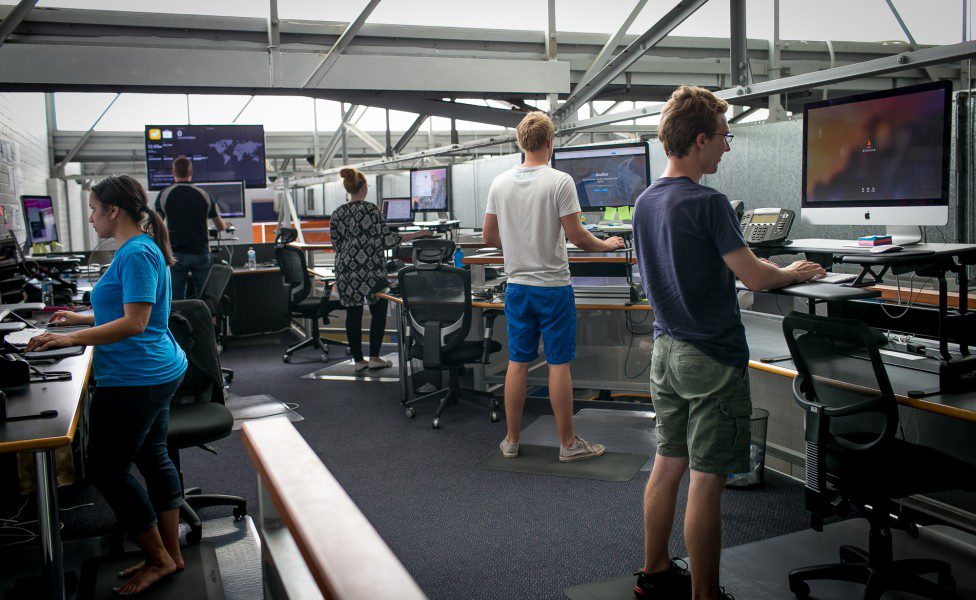 google standing desk