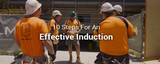 safety induction, best ways to perform a safety induction, best safety induction
