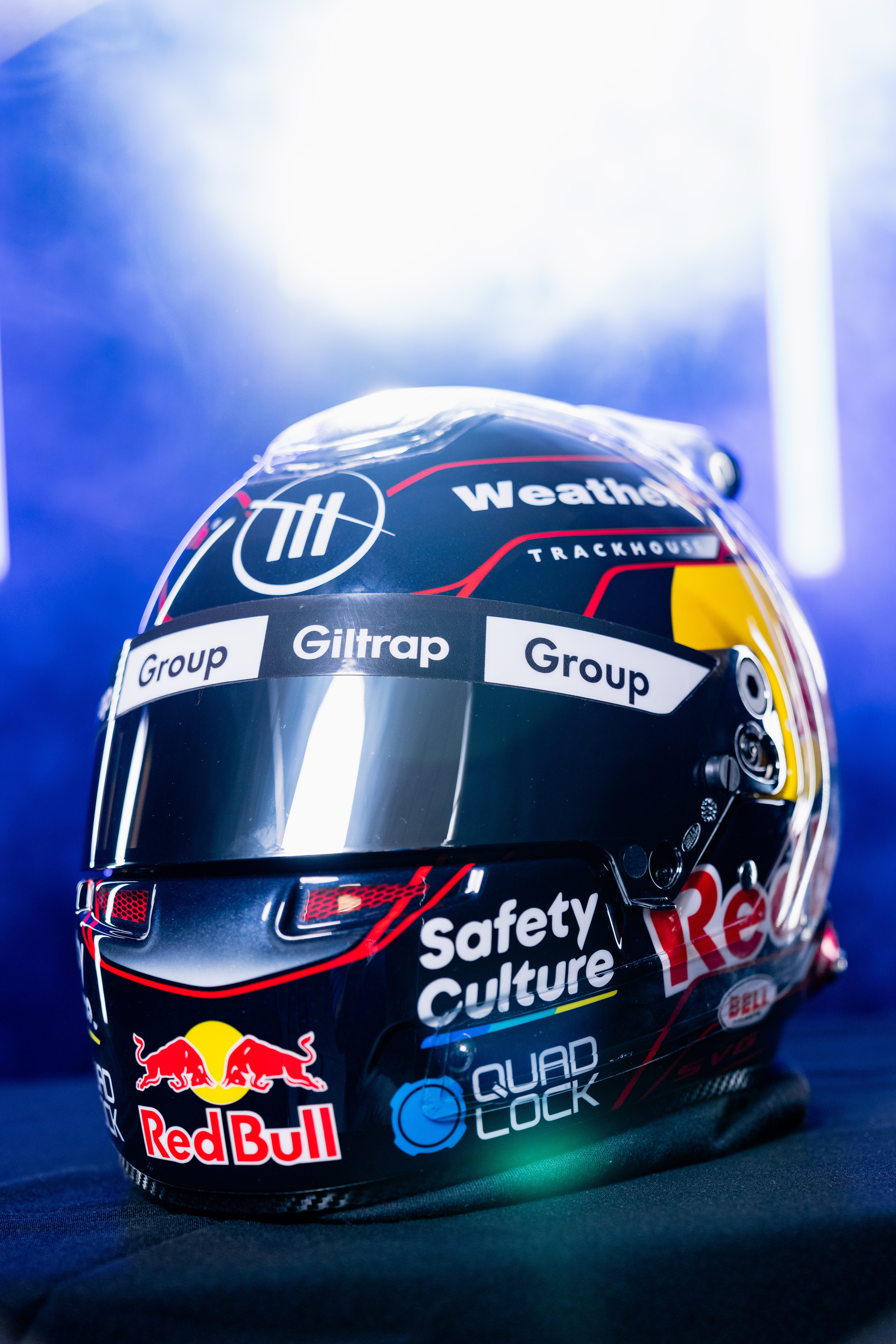 Shane van Gisbergen helmet NASCAR partnership with SafetyCulture